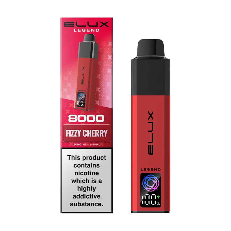Fizzy Cherry Elux Legend 8000 Prefilled Pod Kit